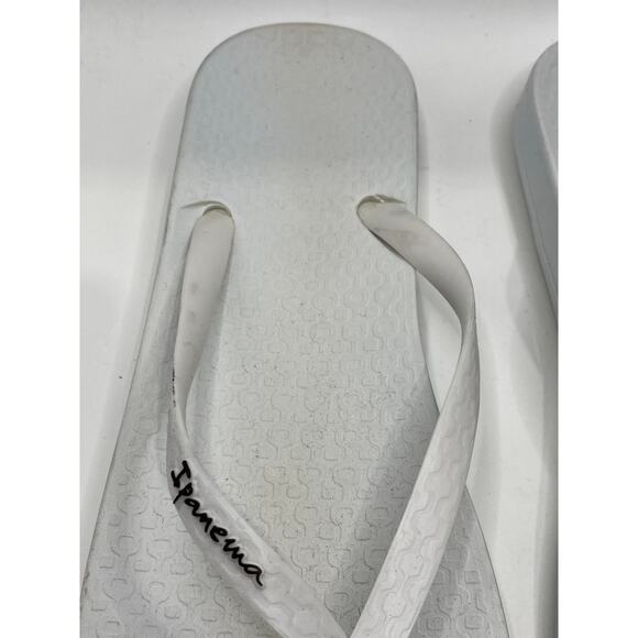 IPANEMA Women's White PVC Casual Flip-Flops Sandals SZ 8 - Picture 9 of 10